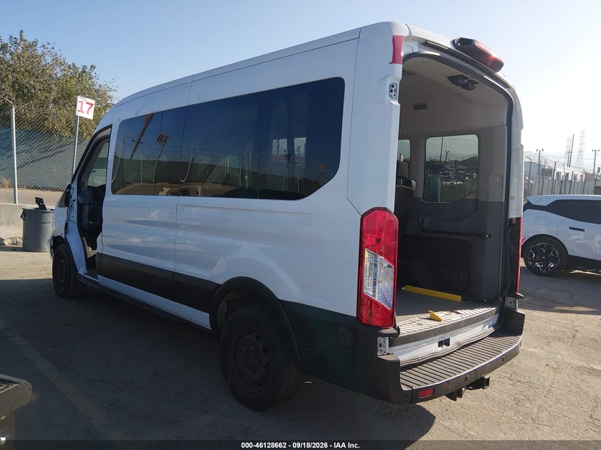 Vin: 1fbzx2cm0kka95491, lot: 46628382, ford transit-350 xlt 20193