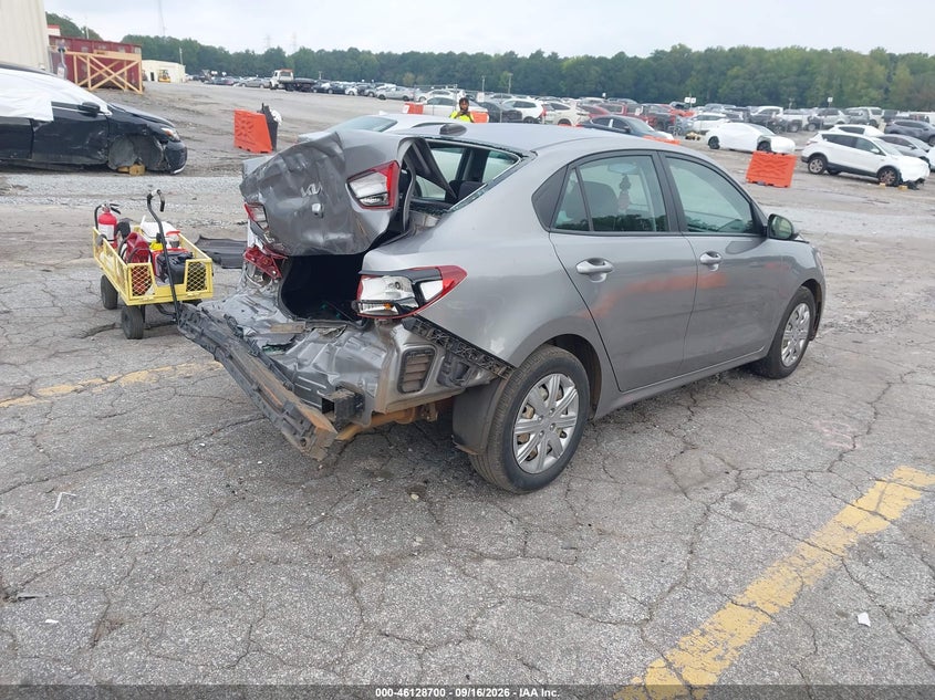Vin: 3kpa24ad1ne435261, lot: 46628421, kia rio s 20224
