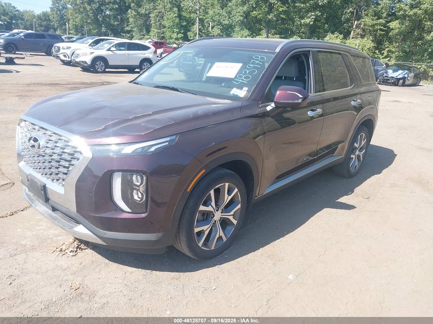 Vin: km8r4dhexnu483978, lot: 46628427, hyundai palisade sel 20222