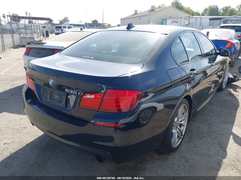 Vin: wbafr7c53dc822728, lot: 46628428, bmw 535i 20134
