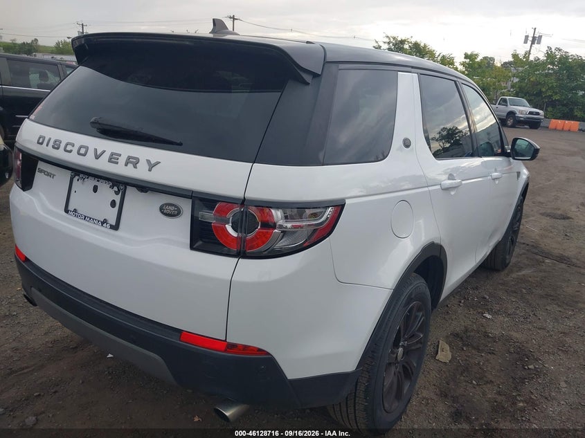 Vin: salcp2bg0gh619054, lot: 46628436, land rover discovery sport se 20164