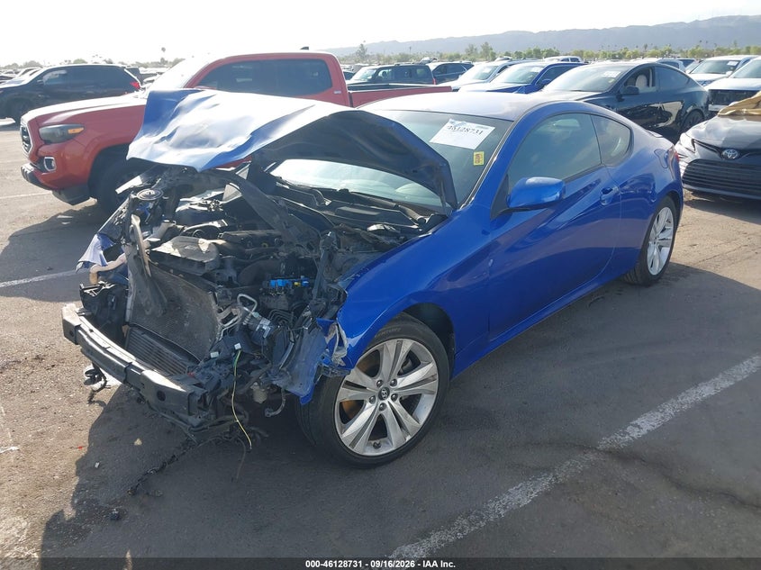 Vin: kmhht6kd4bu045219, lot: 46628451, hyundai genesis 2.0t 20112