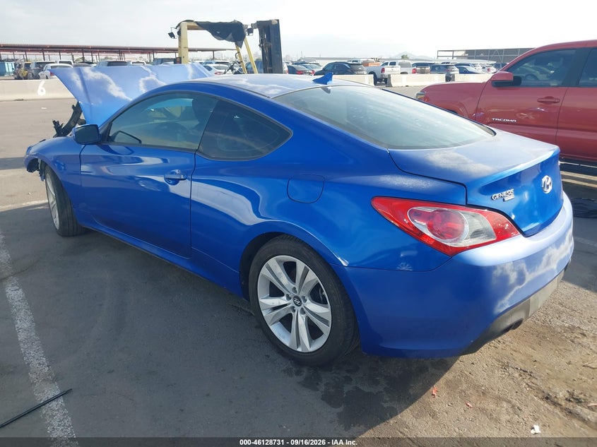 Vin: kmhht6kd4bu045219, lot: 46628451, hyundai genesis 2.0t 20113