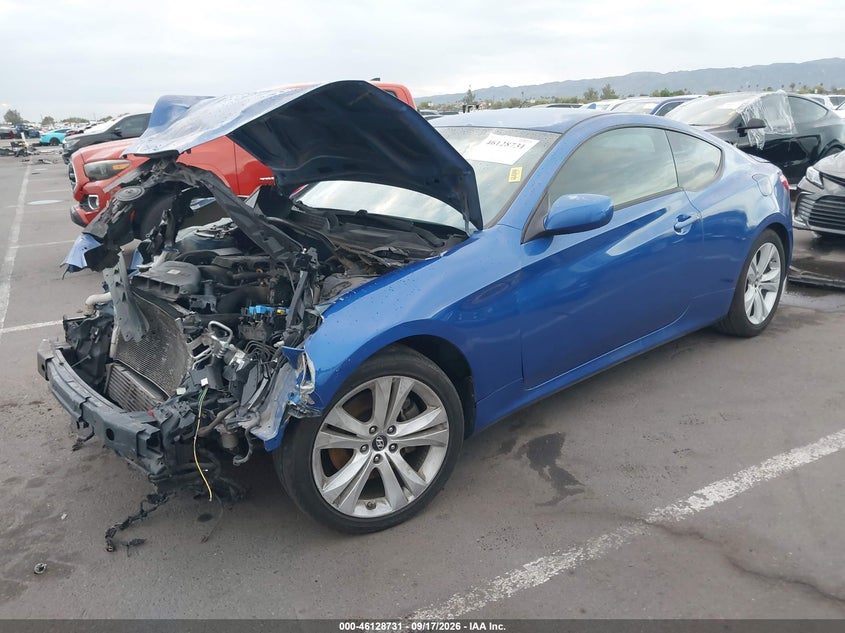 Vin: kmhht6kd4bu045219, lot: 46628451, hyundai genesis 2.0t 20112