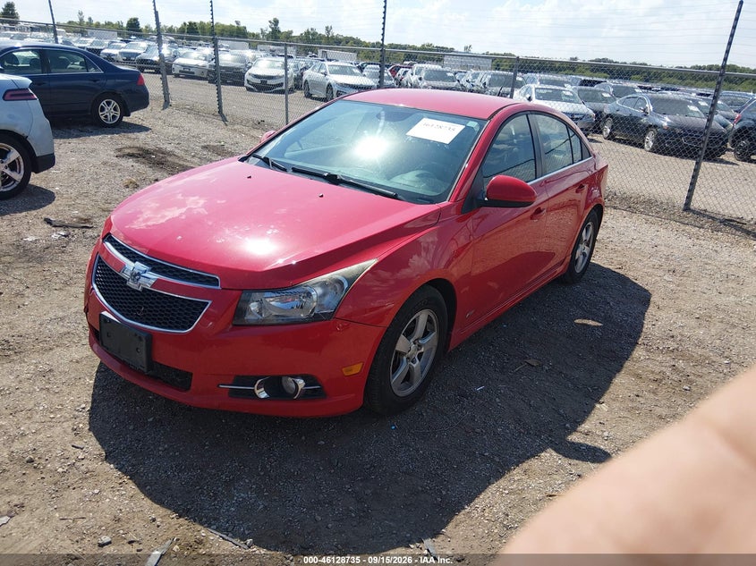 2014 Chevrolet Cruze, Удар спереду, IAAI, VIN 1G1PC5SB6E7144399 — фото 2