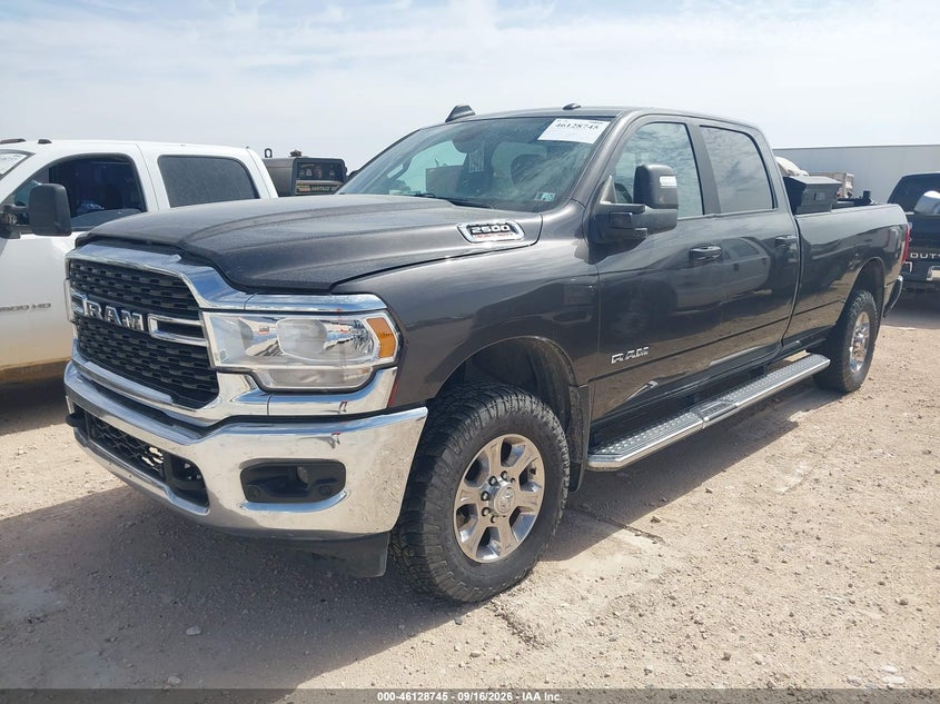 Vin: 3c6ur5jj9rg192885, lot: 46628465, ram 2500 big horn  4x4 8' box 20242