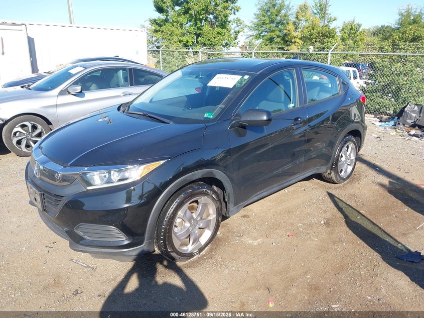 Vin: 3czru6h37kg722068, lot: 46628471, honda hr-v lx 20192