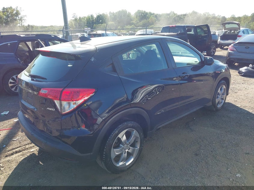 Vin: 3czru6h37kg722068, lot: 46628471, honda hr-v lx 20194