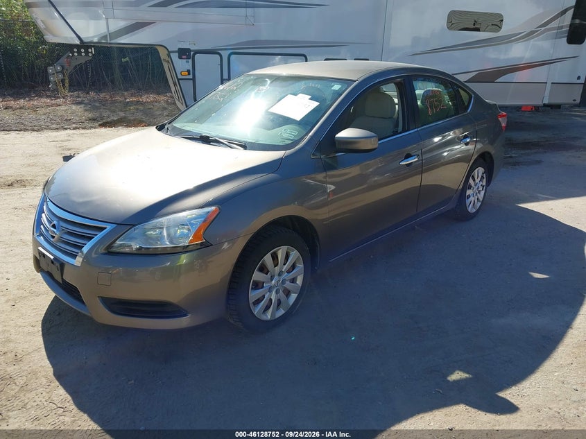 Vin: 3n1ab7ap2fy375537, lot: 46628472, nissan sentra sv 20152