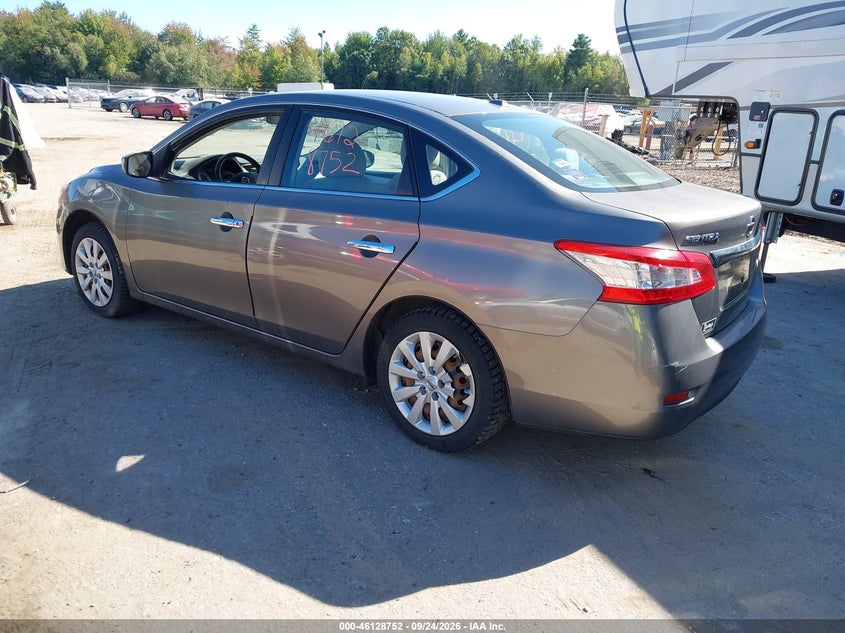 Vin: 3n1ab7ap2fy375537, lot: 46628472, nissan sentra sv 20153