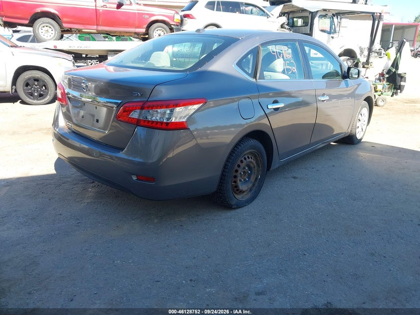 Vin: 3n1ab7ap2fy375537, lot: 46628472, nissan sentra sv 20154