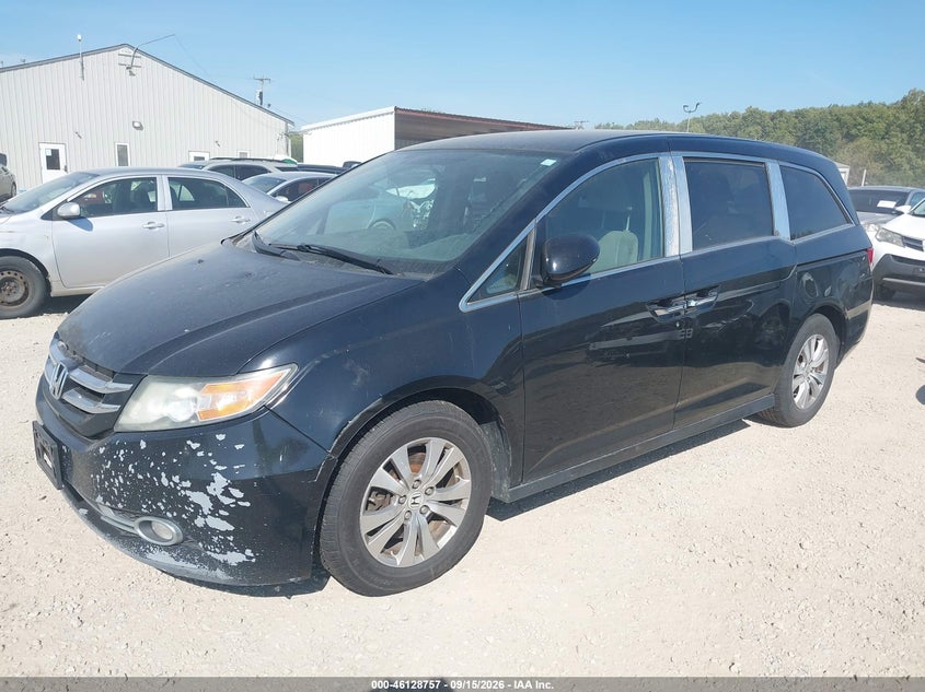 Vin: 5fnrl5h47eb086144, lot: 46628477, honda odyssey ex 20142