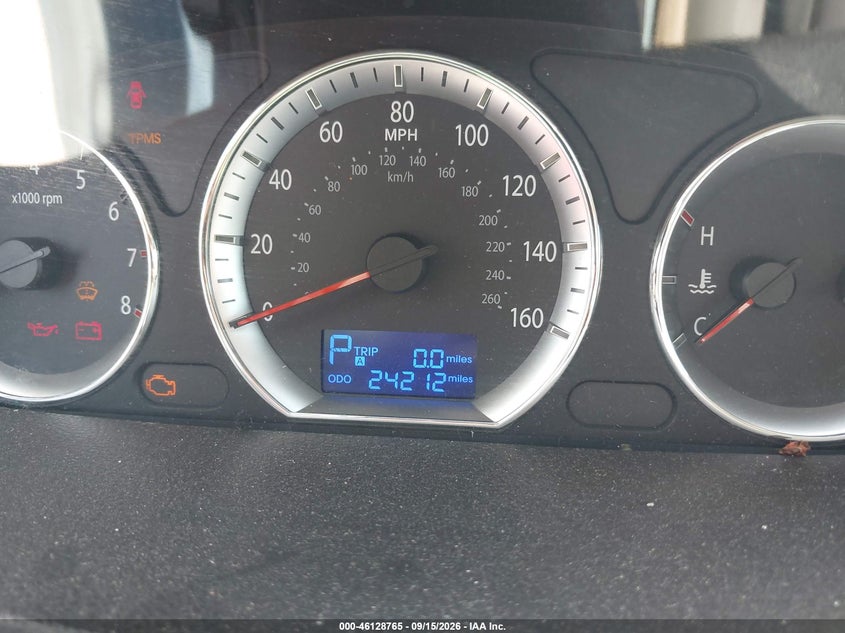 2009 HYUNDAI SONATA auction photo 7
