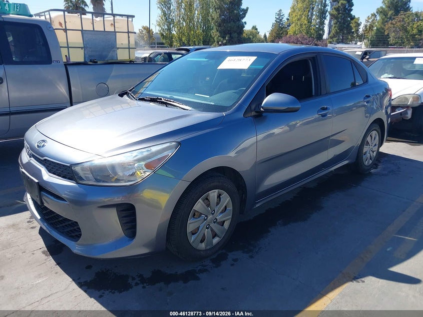 Vin: 3kpa24ab6ke166104, lot: 46628493, kia rio s 20192