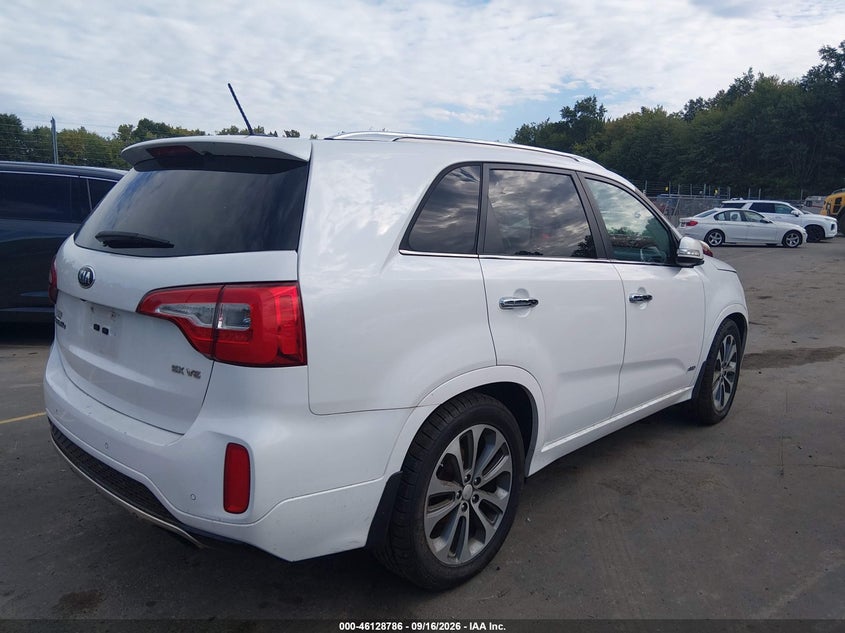 Vin: 5xykwda77fg643006, lot: 46628506, kia sorento sx v6 20154