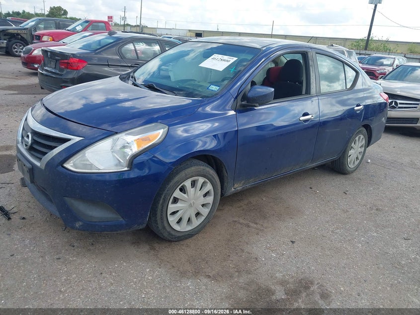Vin: 3n1cn7ap1kl850280, lot: 46628520, nissan versa 1.6 sv 20192