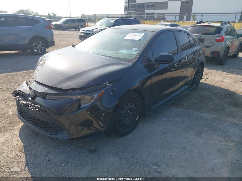 2022 Toyota Corolla, Unknown, IAAI, VIN 5YFEPMAE3NP364770 — photo 2