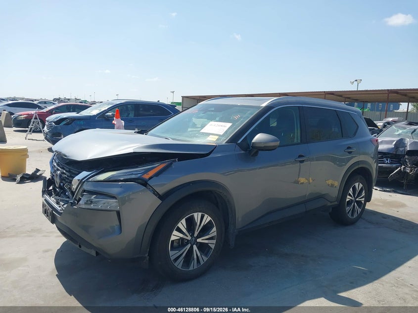 Vin: 5n1bt3ba7pc691913, lot: 46628526, nissan rogue sv fwd 20232