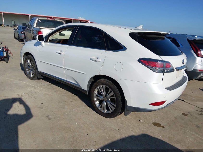 Vin: jtjzb1baxd2008689, lot: 46628557, lexus rx 450h 20133