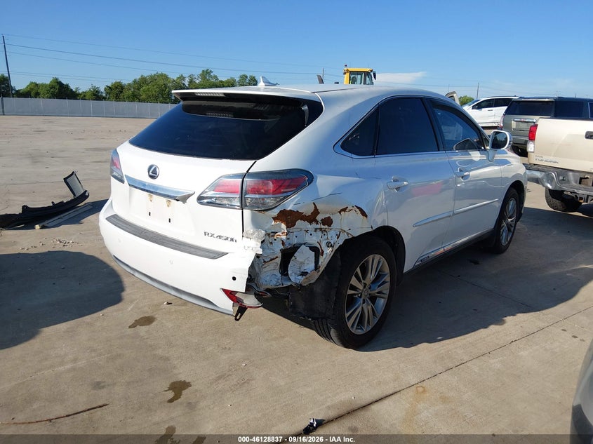Vin: jtjzb1baxd2008689, lot: 46628557, lexus rx 450h 20134