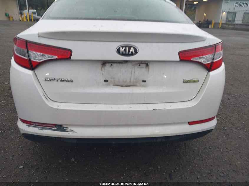 2013 KIA OPTIMA HYBRID auction photo 6