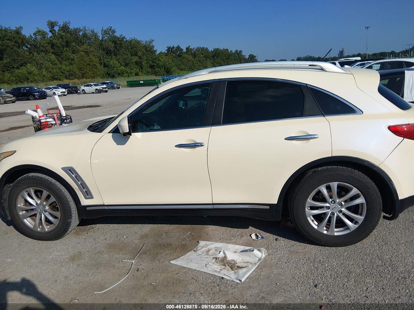 INFINITI FX35 2010 VIN JN8AS1MU5AM800857