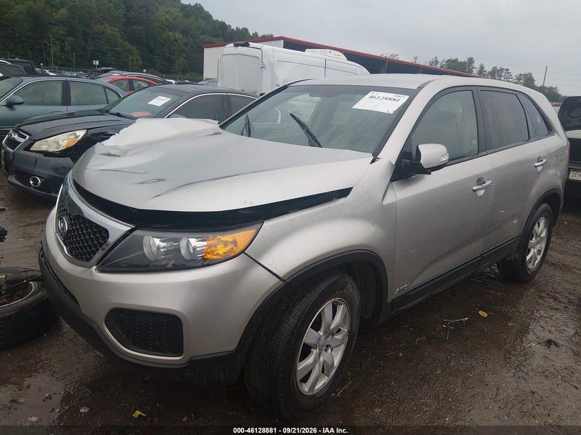 Vin: 5xyktca60dg357831, lot: 46628601, kia sorento lx 20132
