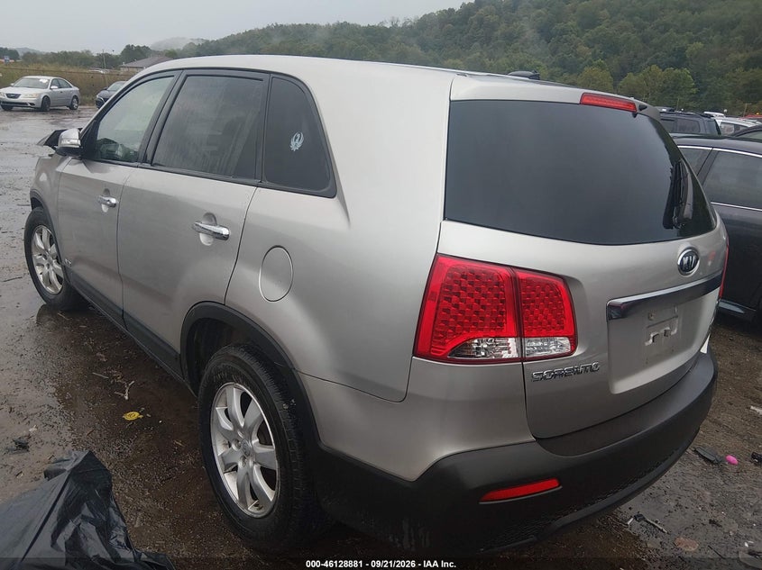 Vin: 5xyktca60dg357831, lot: 46628601, kia sorento lx 20133