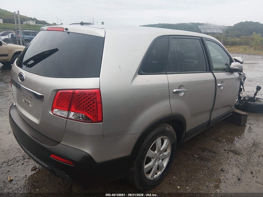 Vin: 5xyktca60dg357831, lot: 46628601, kia sorento lx 20134
