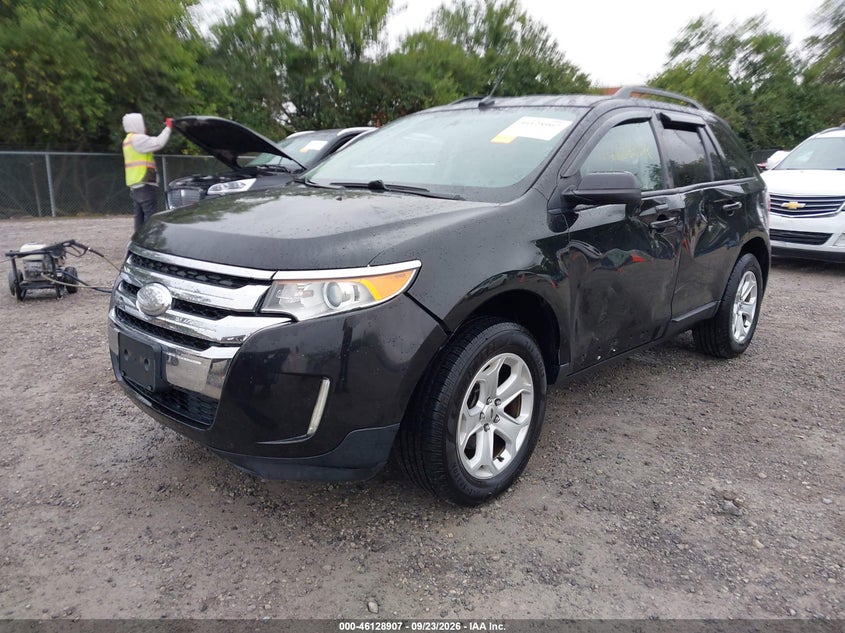 Vin: 2fmdk4jc3eba84540, lot: 46628627, ford edge sel 20142