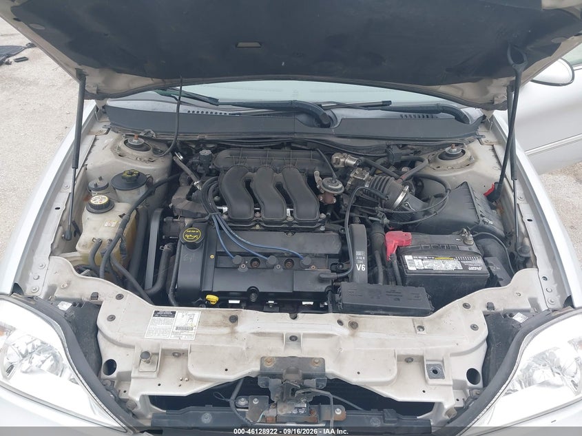MERCURY SABLE 2001 VIN 1MEFM55S81G633276