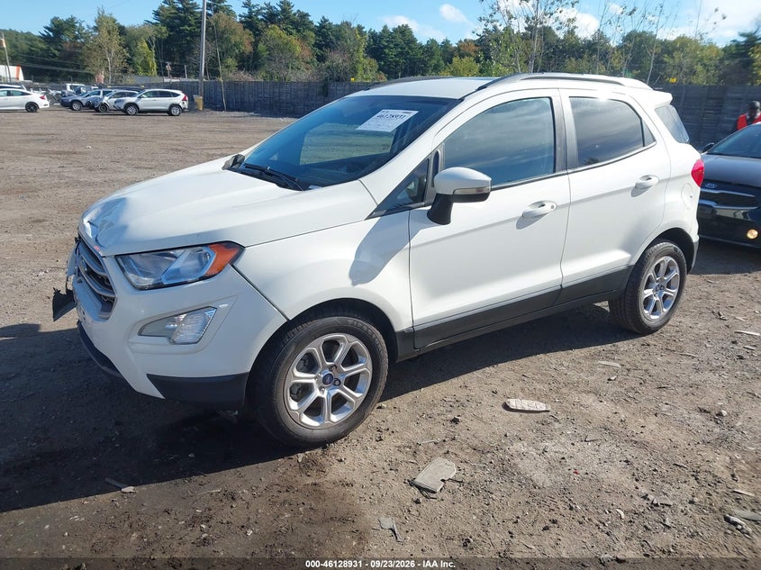 Vin: maj3s2ge4lc357548, lot: 46628651, ford ecosport se 20202