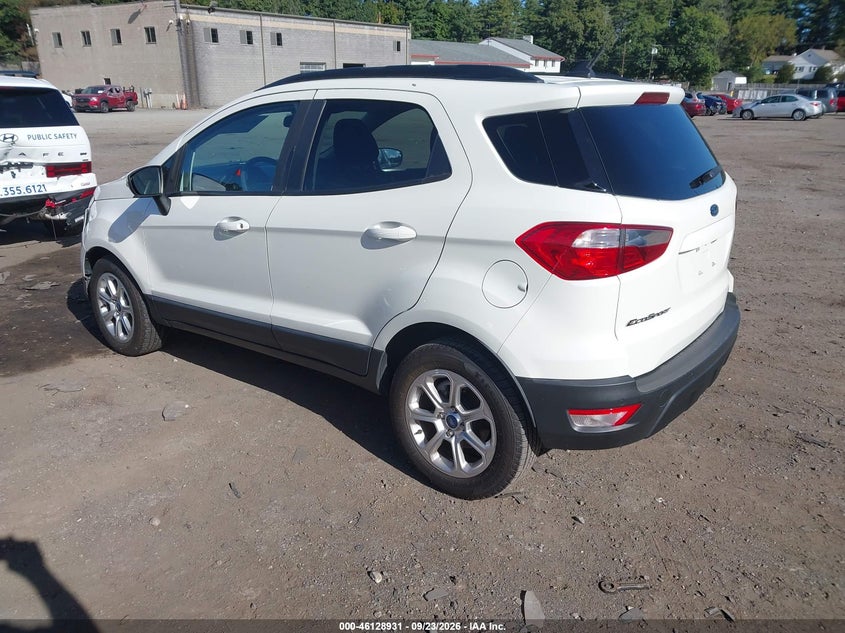 Vin: maj3s2ge4lc357548, lot: 46628651, ford ecosport se 20203