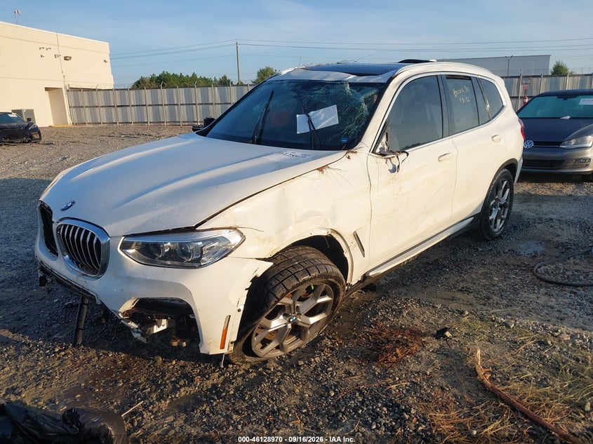Vin: 5uxty3c04m9g50035, lot: 46628690, bmw x3 sdrive30i 20212