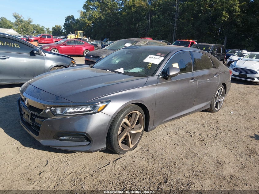 Vin: 1hgcv1f30ja259266, lot: 46628701, honda accord sport 20182