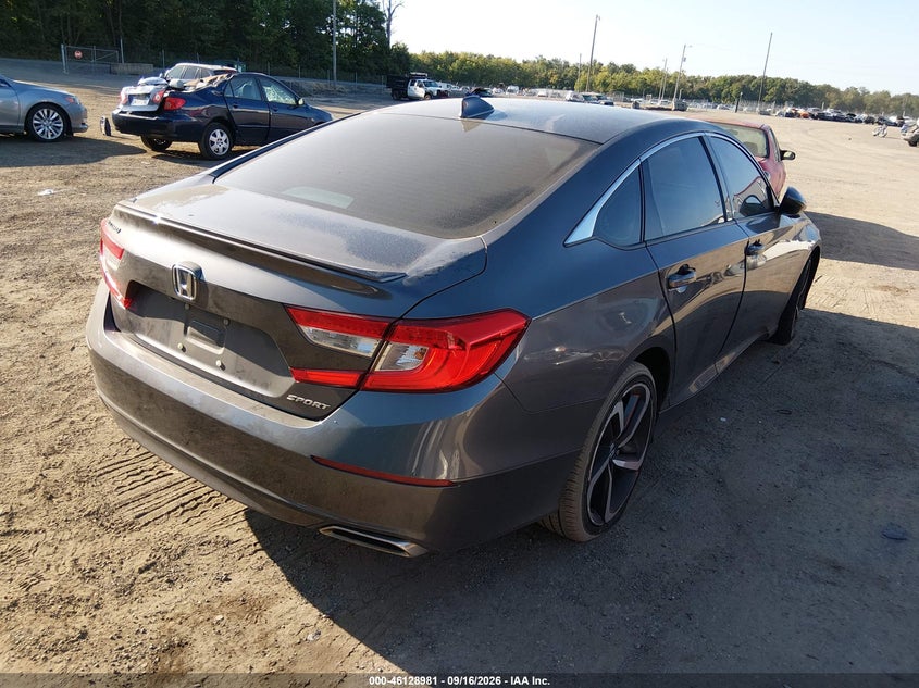 Vin: 1hgcv1f30ja259266, lot: 46628701, honda accord sport 20184