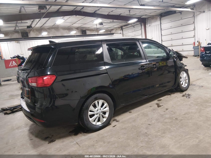 Vin: kndmb5c1xh6338253, lot: 46628706, kia sedona lx 20174