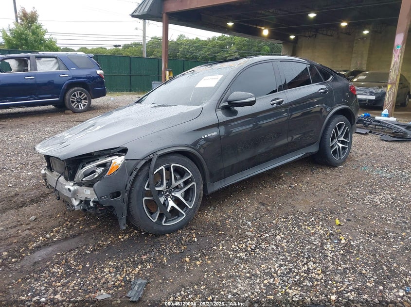 Vin: w1n0j8jb0mf861766, lot: 46628724, mercedes-benz amg glc 63 coupe 4matic 20212