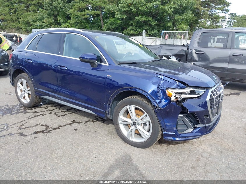 2024 Audi Q3 Premium 45 Tfsi S Line Quattro Tiptronic, Front, IAAI, VIN WA1DECF3XR1185486