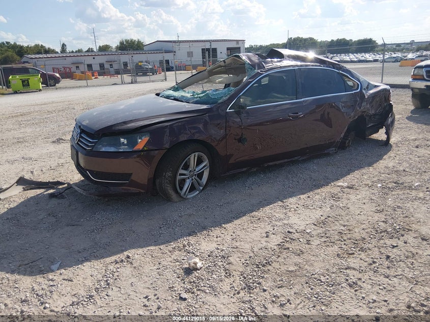 Vin: 1vwbt7a3xec079407, lot: 46628734, volkswagen passat 1.8t se 20142