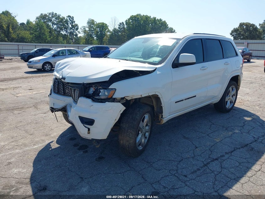 Vin: 1c4rjeag6hc829274, lot: 46628741, jeep grand cherokee altitude 4x2 20172