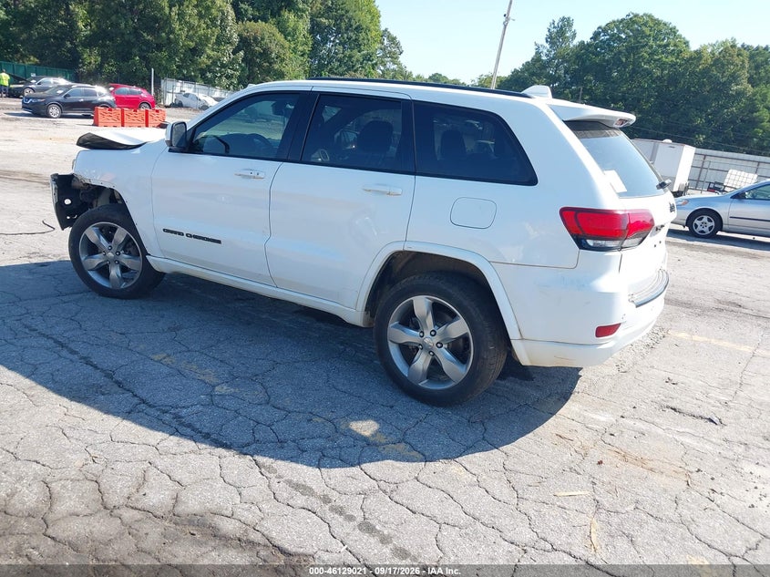 Vin: 1c4rjeag6hc829274, lot: 46628741, jeep grand cherokee altitude 4x2 20173