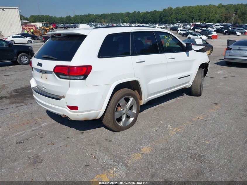Vin: 1c4rjeag6hc829274, lot: 46628741, jeep grand cherokee altitude 4x2 20174