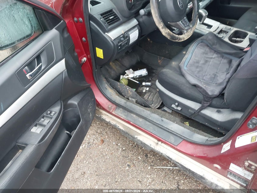 SUBARU OUTBACK 2012 VIN 4S4BRCCC0C3286369