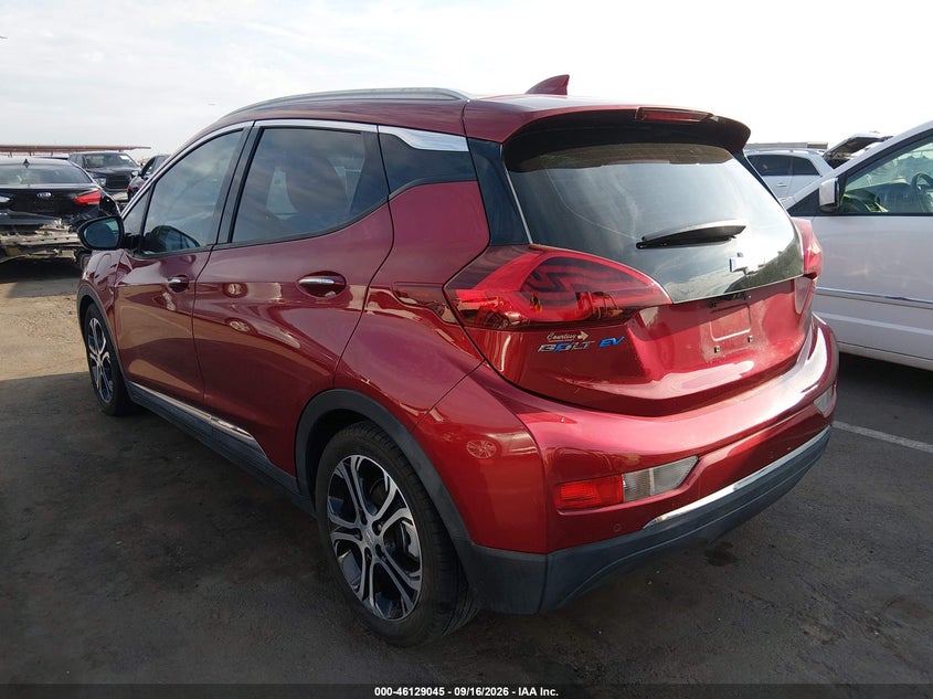 Vin: 1g1fx6s06h4180071, lot: 46628765, chevrolet bolt ev premier 20173