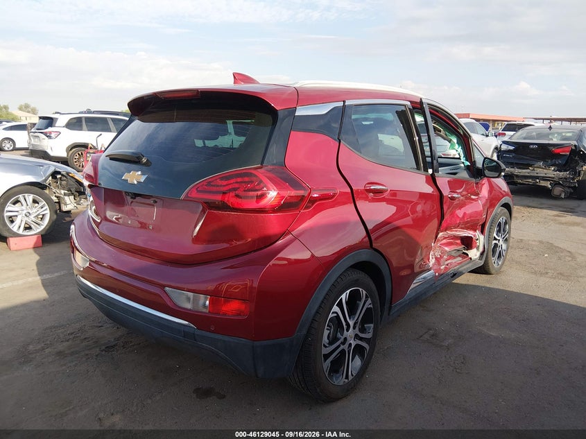Vin: 1g1fx6s06h4180071, lot: 46628765, chevrolet bolt ev premier 20174
