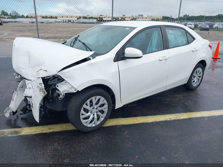 Vin: 5yfburhexkp857050, lot: 46628776, toyota corolla le 20192