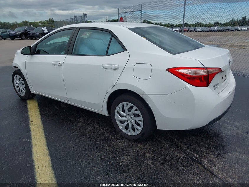 Vin: 5yfburhexkp857050, lot: 46628776, toyota corolla le 20193