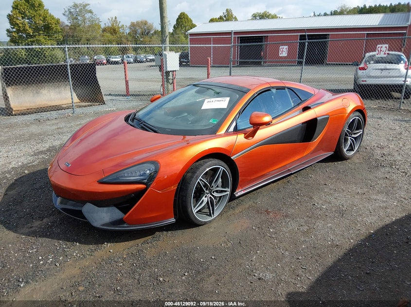 Vin: sbm13faa9kw006425, lot: 46628812, mclaren 570s 20192