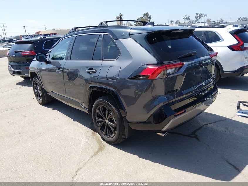 Vin: 4t3e6rfv5su178108, lot: 46628821, toyota rav4 hybrid xse 20253